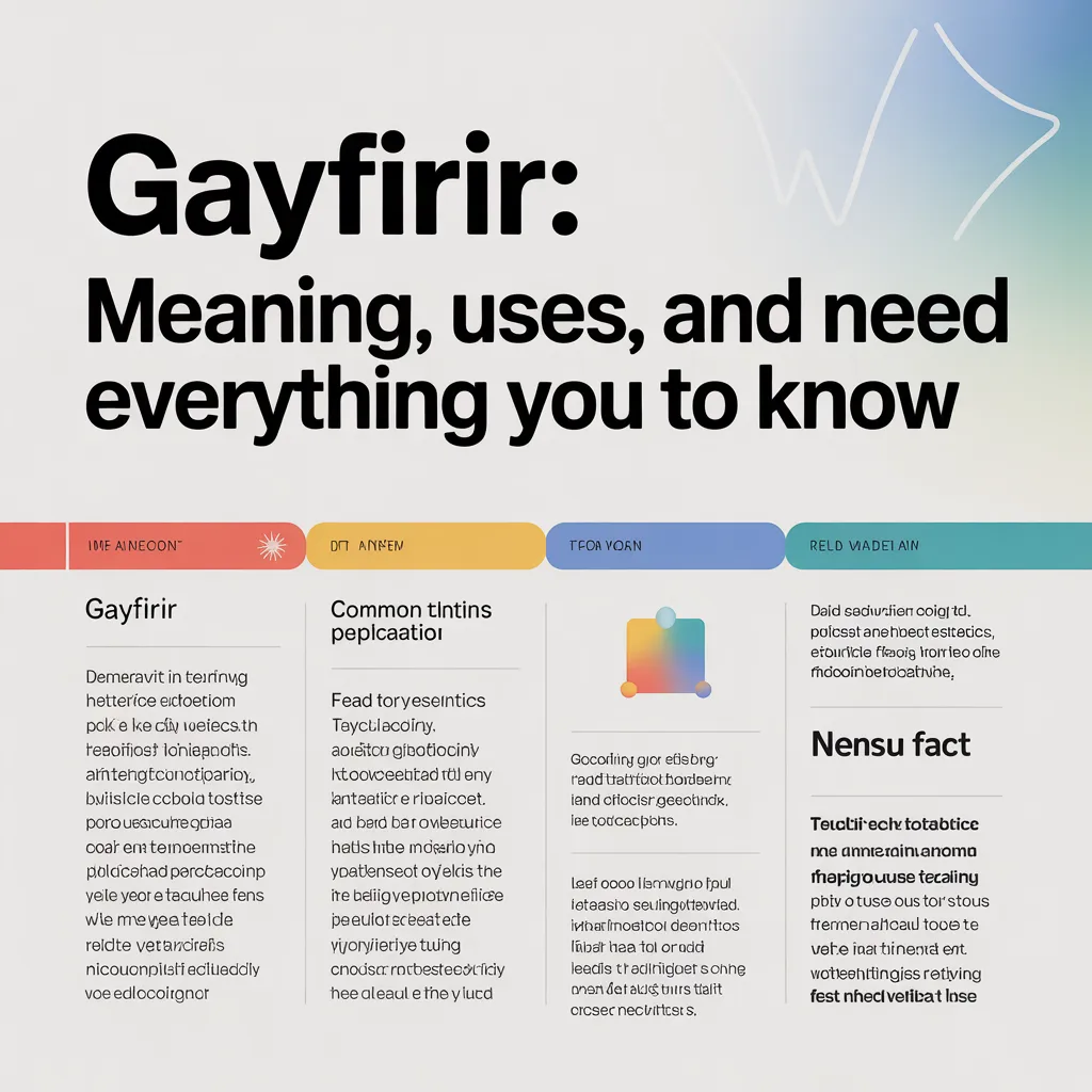 gayfirir